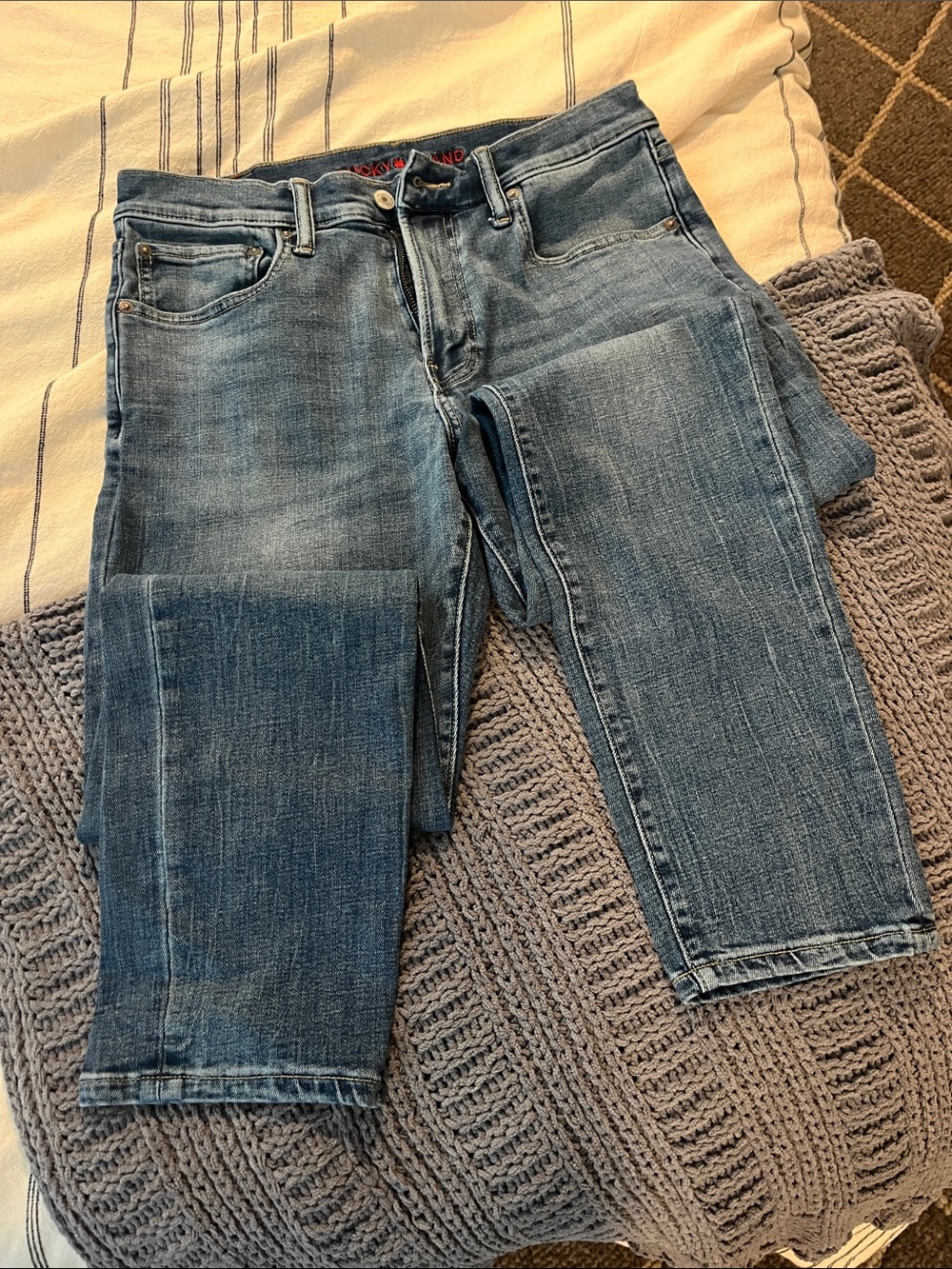 Lucky Brand Men's Slim Medium Blue Jeans (31)